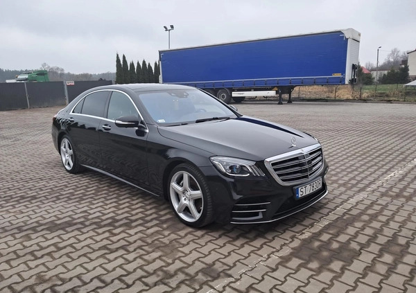 Mercedes-Benz Klasa S cena 315000 przebieg: 145900, rok produkcji 2019 z Ogrodzieniec małe 37